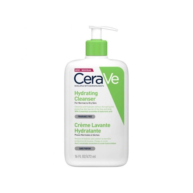 CeraVe Hydrating Cleanser Creme de Limpeza Hidratante 473ml