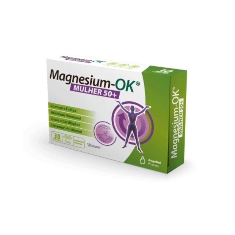 Magnesium OK Mulher 50+ 30 comprimidos Magnesium OK Mulher 50+ 30 comprimidos