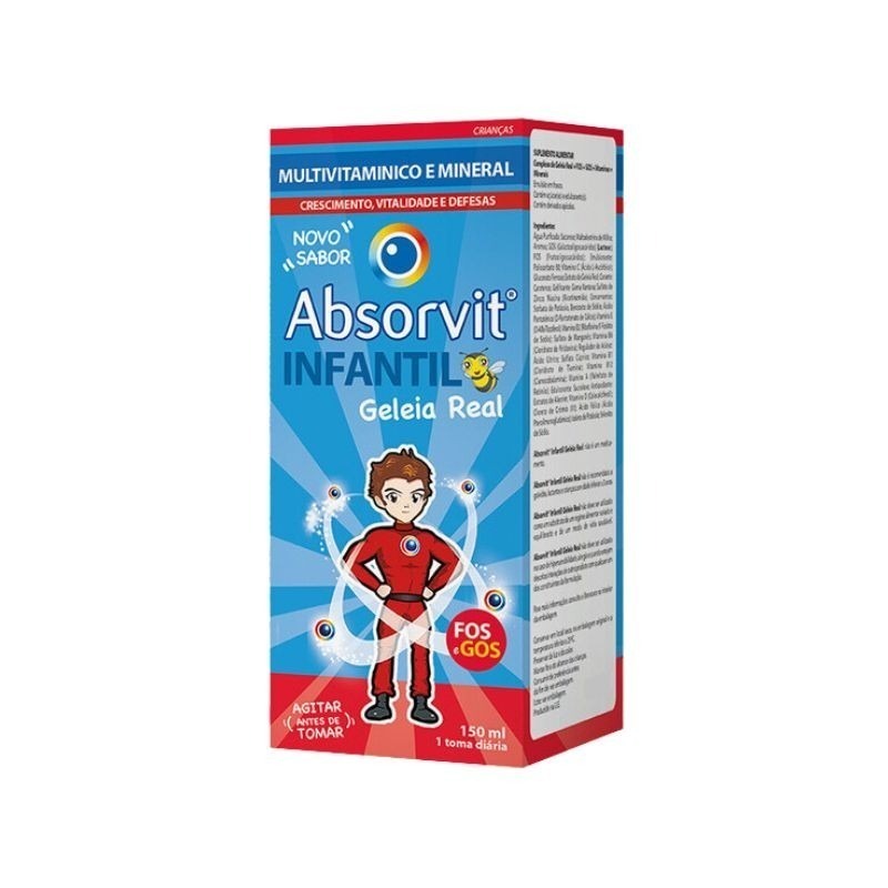 Absorvit Infantil Geleia Real 150ml