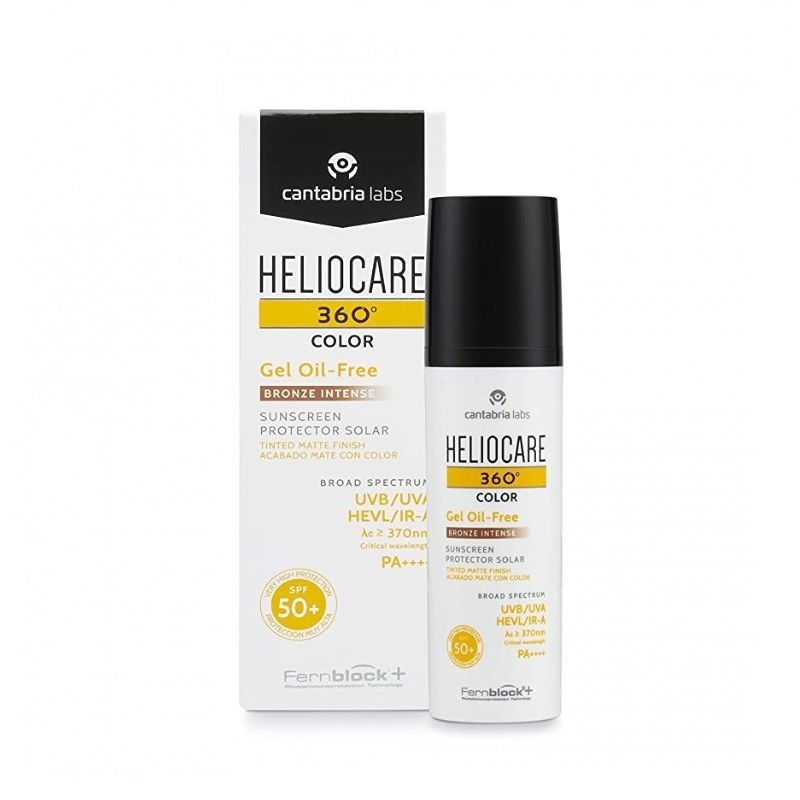 Heliocare 360º Gel Oil-Free Cor Bronze Intense SPF50+ 50ml