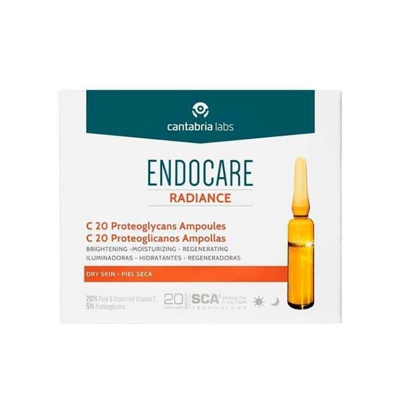 Endocare Radiance C20 Proteoglicanos 30 ampolas