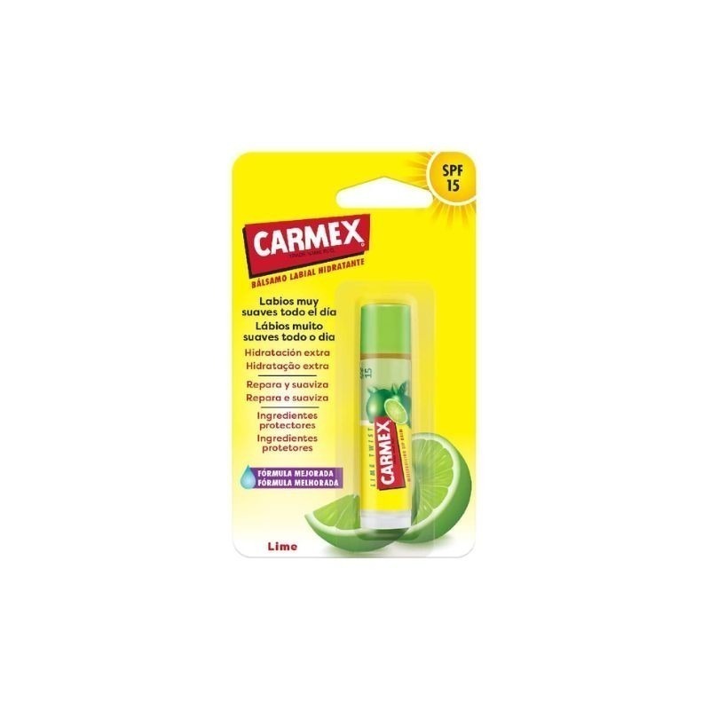 Carmex Stick Bálsamo Labial Lima SPF15 4.25g