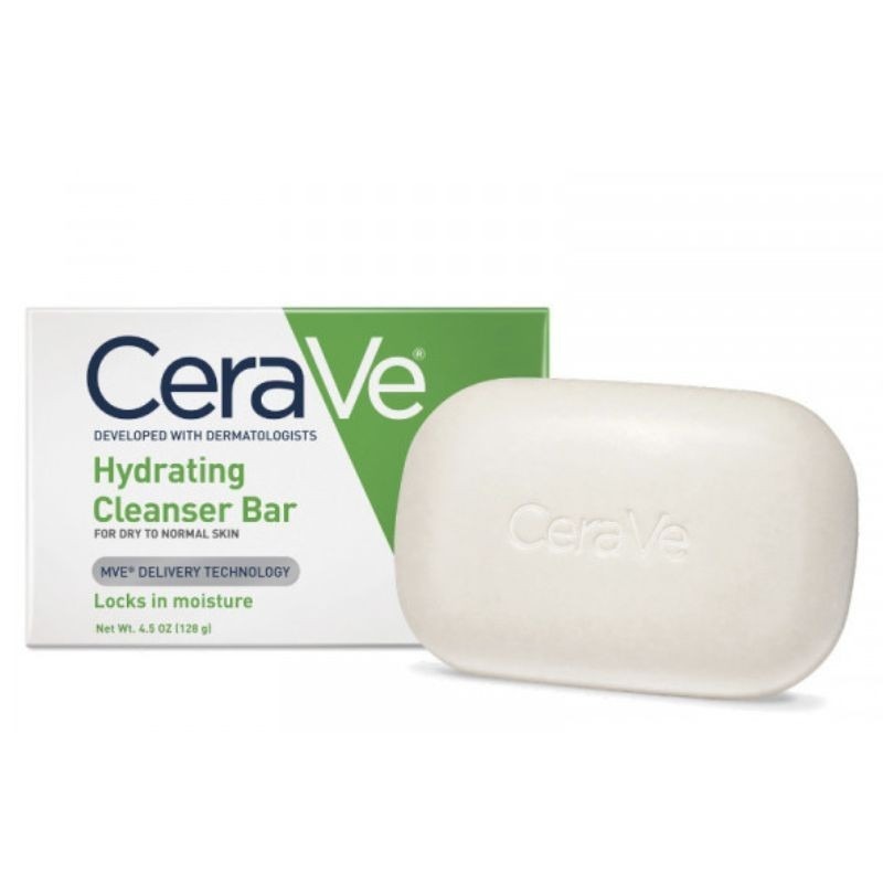 CeraVe Hydrating Cleanser Bar Sabonete Hidratante 128g