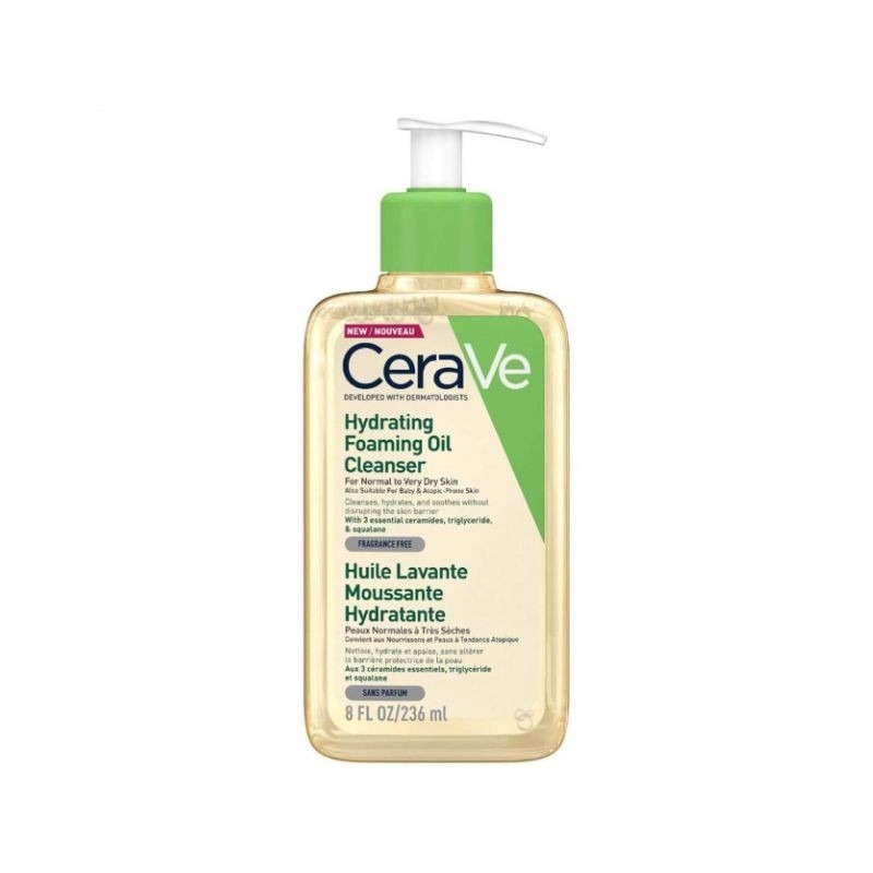 CeraVe Óleo-Espuma de Limpeza Hidratante​ 236ml