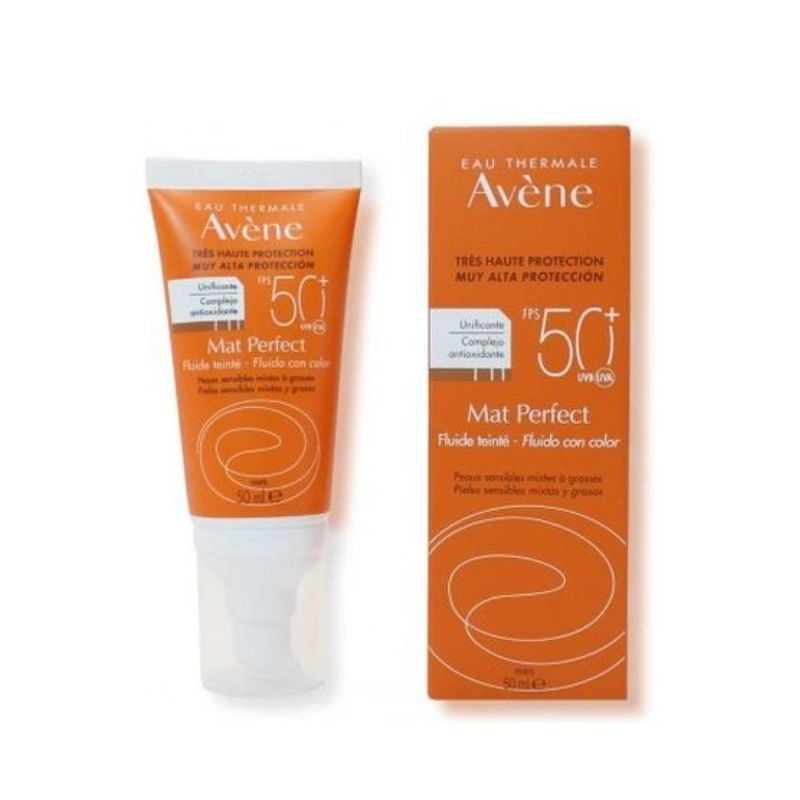 Avène Mat Perfect Fluido com Cor SPF50+ 50ml