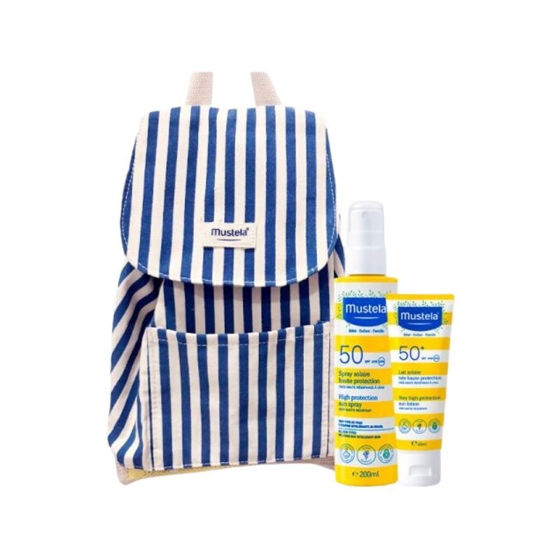 Mustela Bebé Mochila Solar Azul