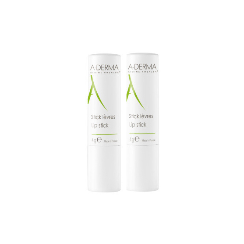 A-derma Stick de Lábios 2x4g