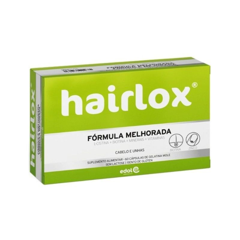 Hairlox Cabelo e Unhas 60 cápsulas