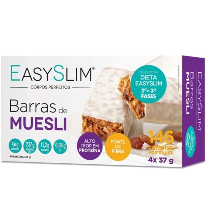 Easyslim Barras Muesli 4x37g Easyslim Barras Muesli 4x37g