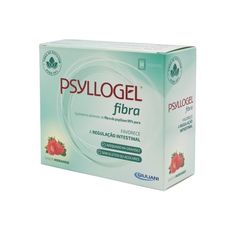 Boiron Psyllogel Fibra Morango 20 Saquetas