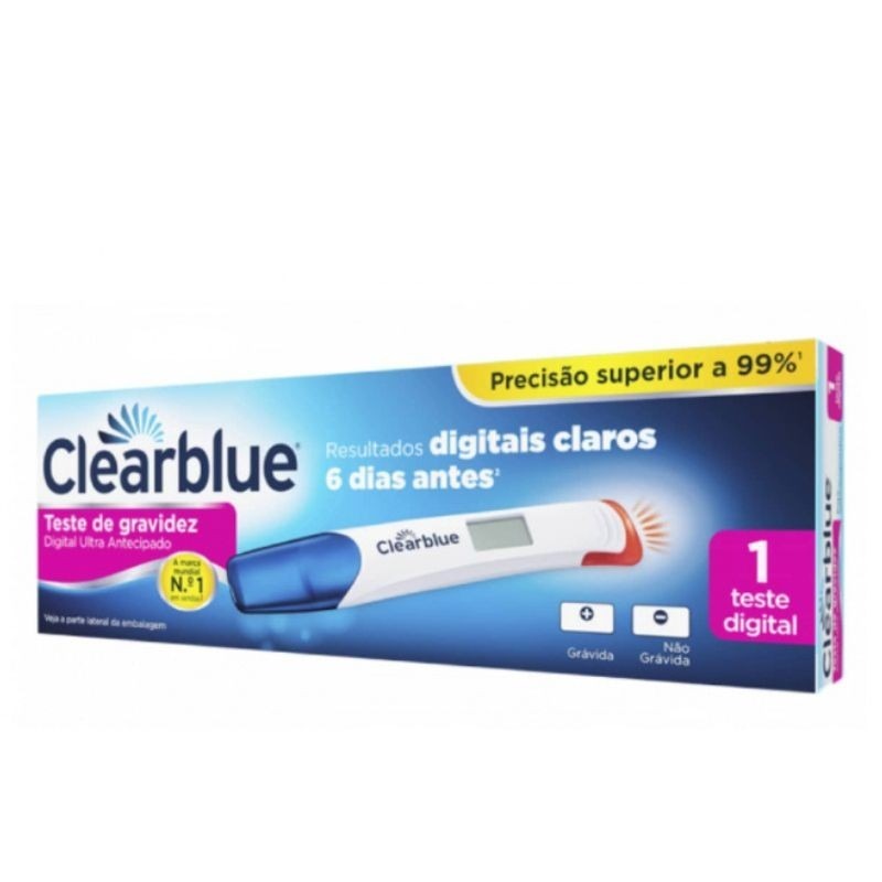 Clearblue Teste de Gravidez Ultra Antecipado 1 unidade