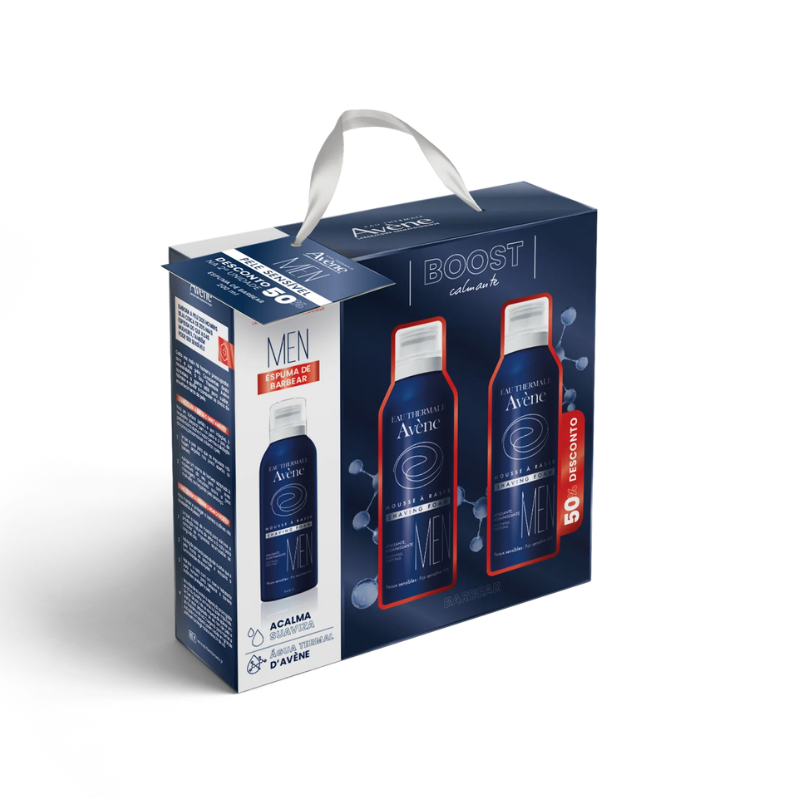 Avene Men Espuma de Barbear 2x200ml