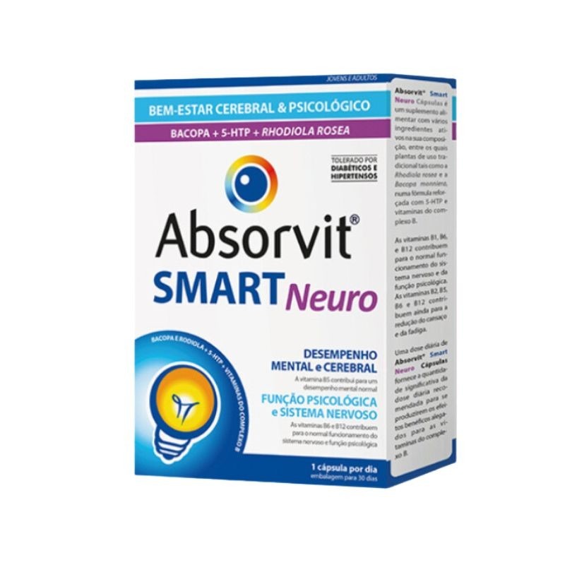 Absorvit Smart Neuro 30 cápsulas