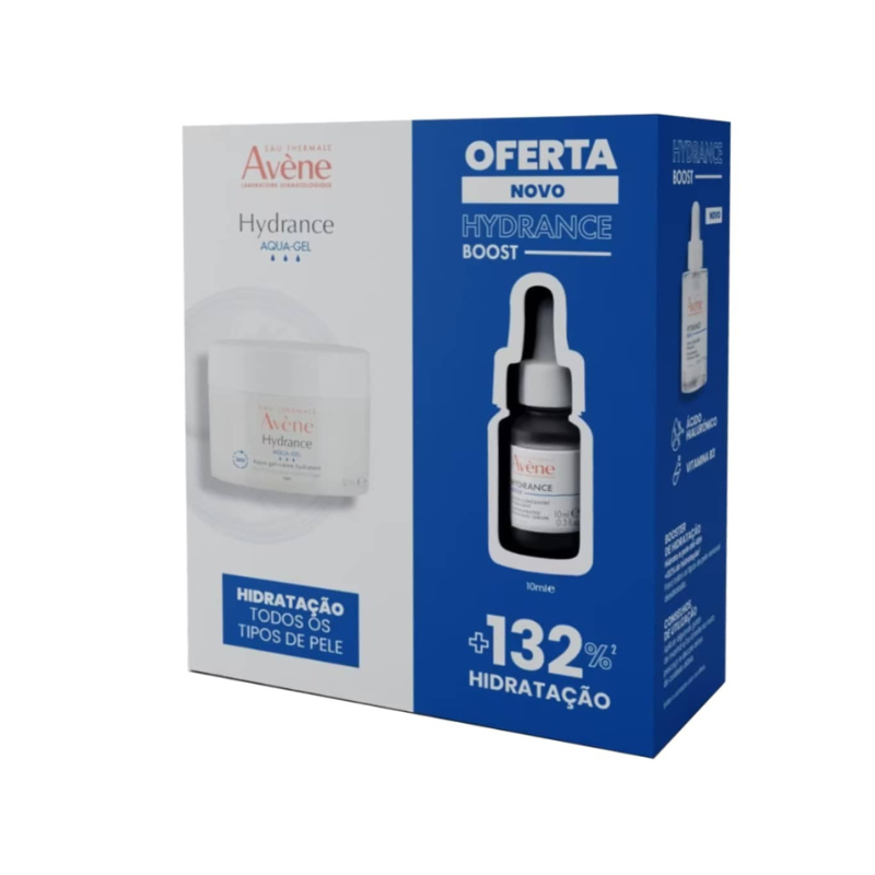 Avène Coffret Hydrance Aqua-Gel 50ml Oferta Hydrance Boost Sérum 10ml
