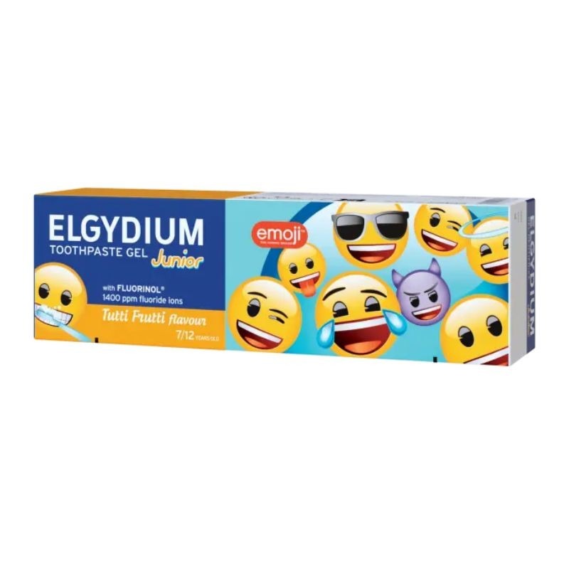 Elgydium Junior Emoji Pasta de Dentes Tutti Fruti 7-12 anos Elgydium Junior Emoji Pasta de Dentes Tutti Fruti 7-12 anos