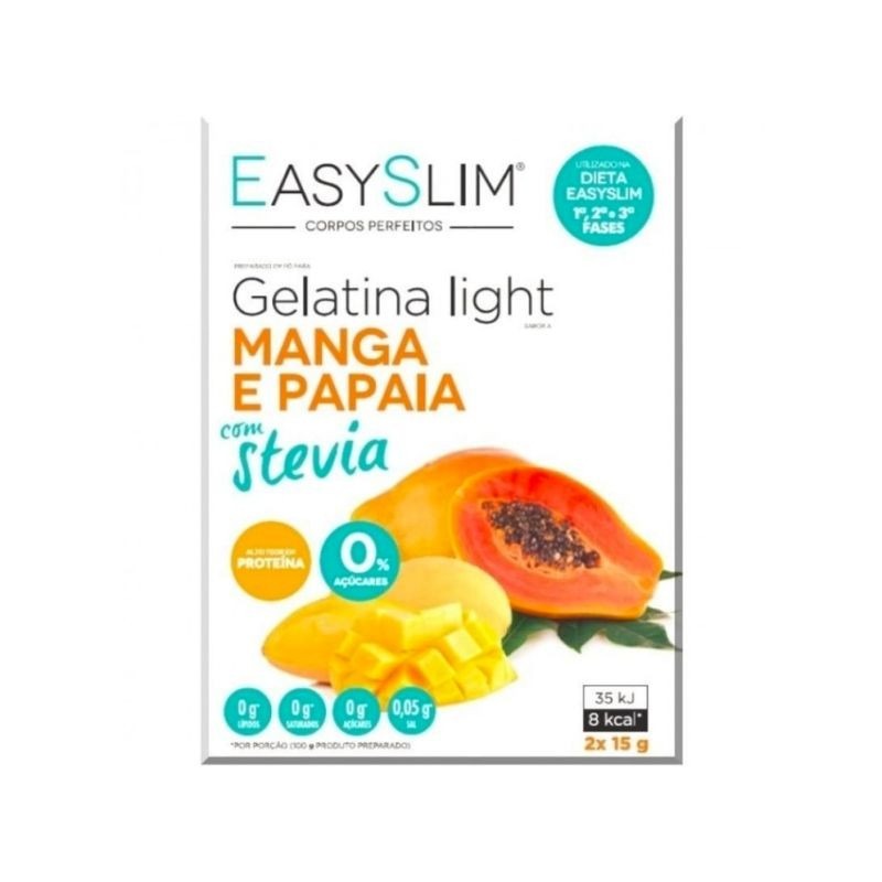 EasySlim Gelatina de Manga e Papaia 2x15g