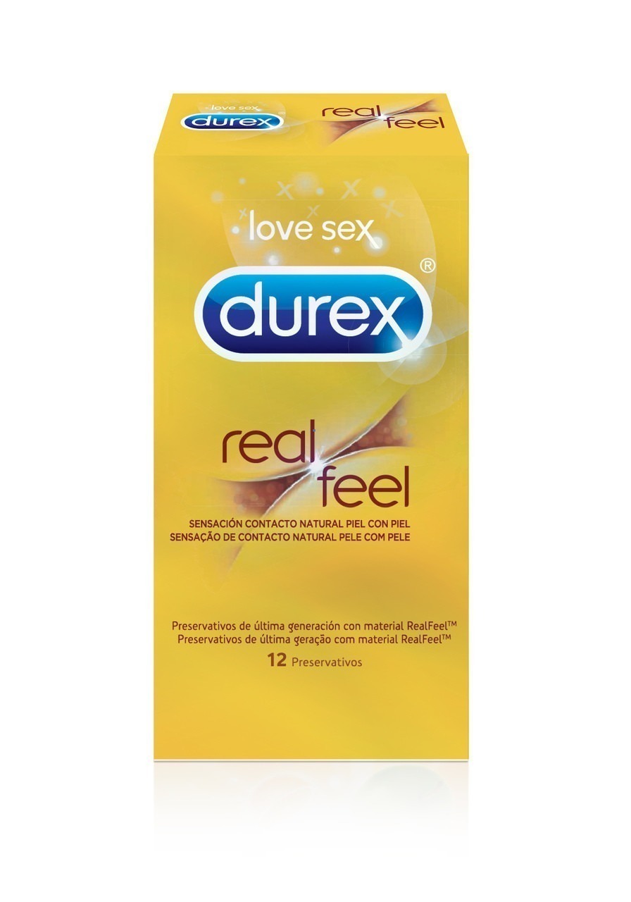 Durex Real Feel 12 Preservativos