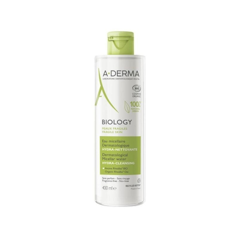 A-derma Biology Água Micelar Dermatológica 400ml