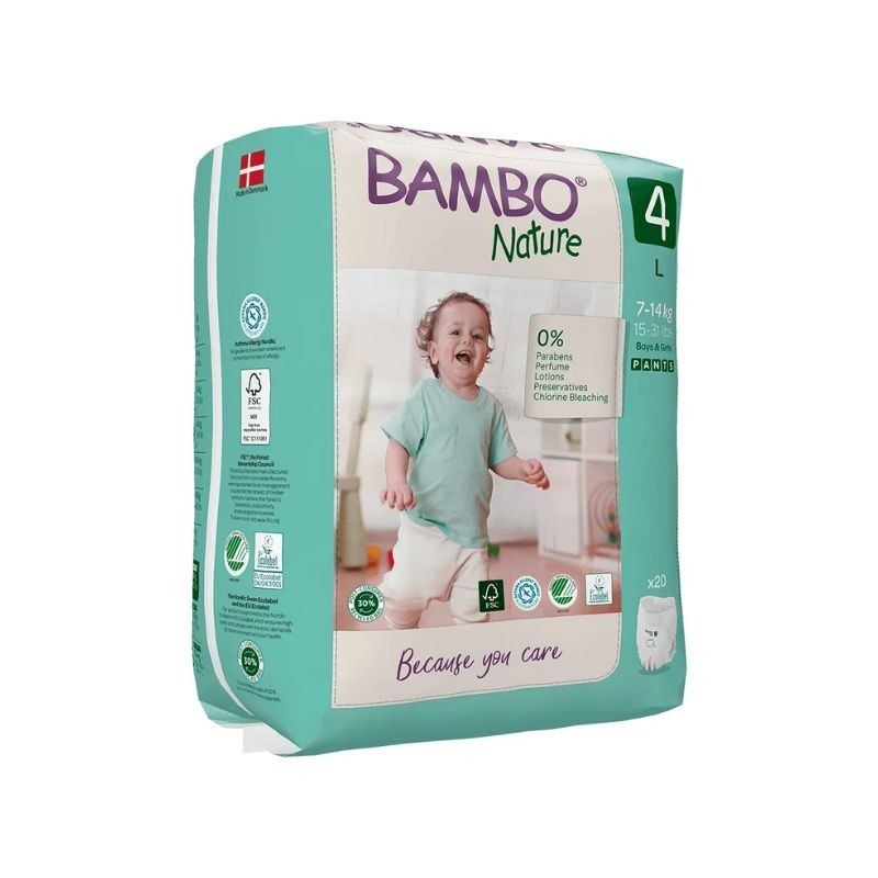 Bambo Nature Fralda Cueca 4 L 7-14kg 20 Fraldas