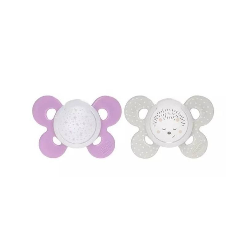 Chicco Physio Soft Chupeta Silicone Rosa 0-6M