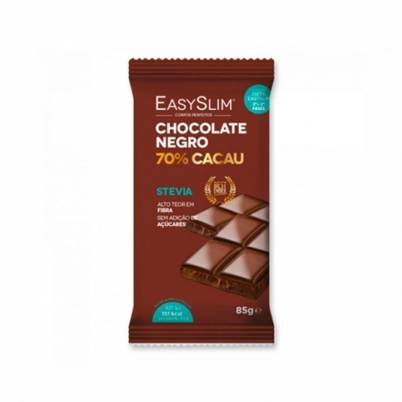 Easyslim Chocolate Negro 70% Cacau 85g