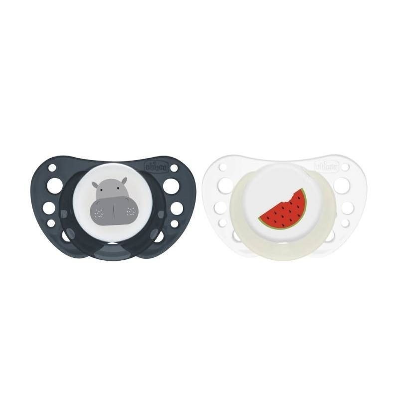 Chicco Physio Chupetas Air Silicone Hipo/Melancia 16-36M