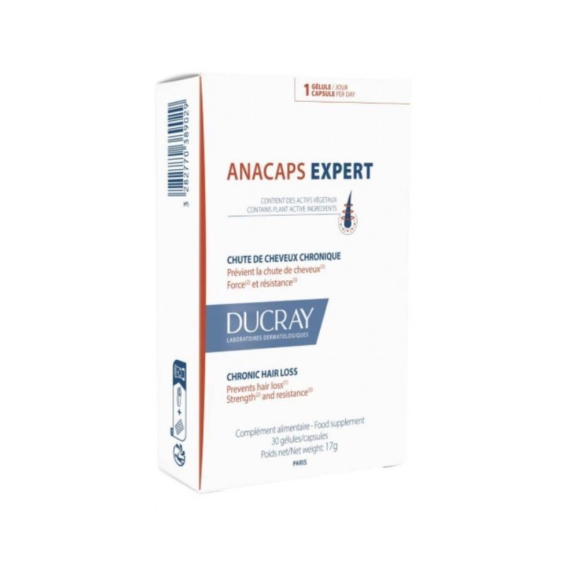 Ducray Anacaps Expert Suplemento Antiqueda 30 cápsulas