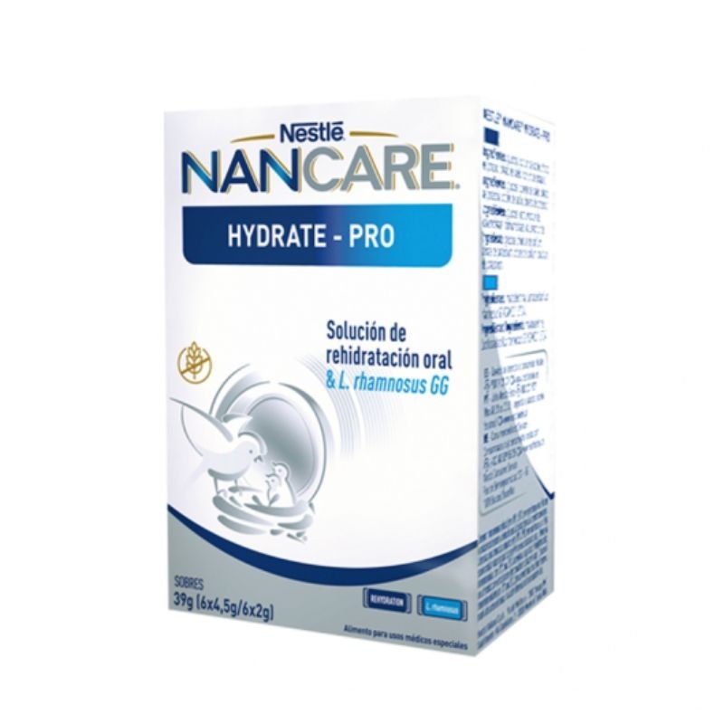 Nestlé Nancare Hydrate Pro Saquetas 39g Nestlé Nancare Hydrate Pro Saquetas 39g