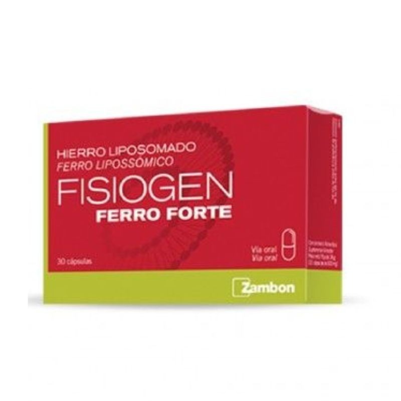 Fisiogen Ferro Forte 30 Cápsulas