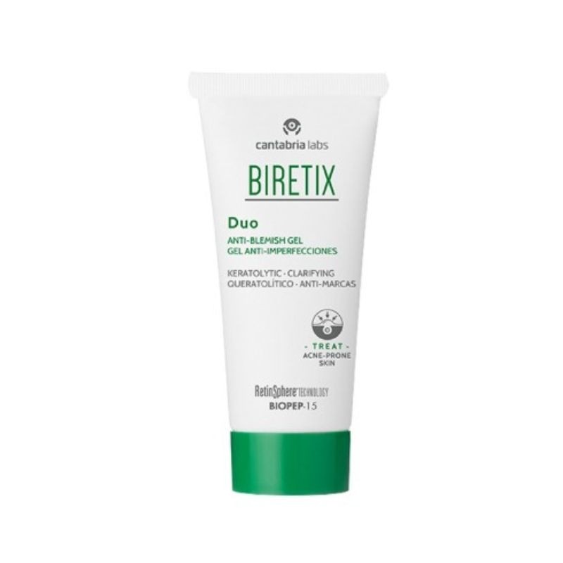 Biretix Duo Gel de Rosto Esfoliante Purificante Anti-Acne 30ml