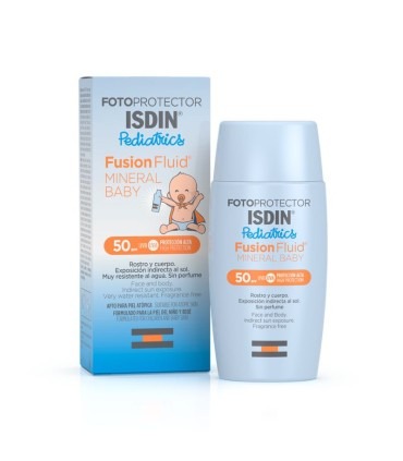 Isdin Fotoprotector Pediatrics Fusion Fluido Mineral Baby SPF50 50ml