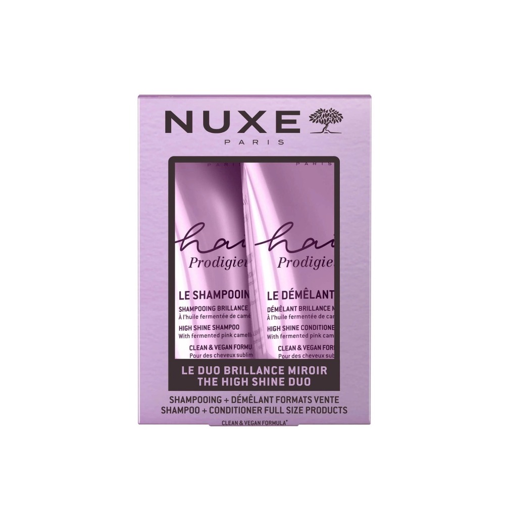 Nuxe Hair Prodigieux Duo Efeito Brilho Shampoo+Amaciador
