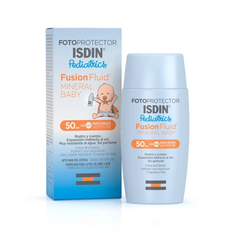 Isdin Fotoprotector Pediatrics Fusion Fluido Mineral Baby SPF50 50ml